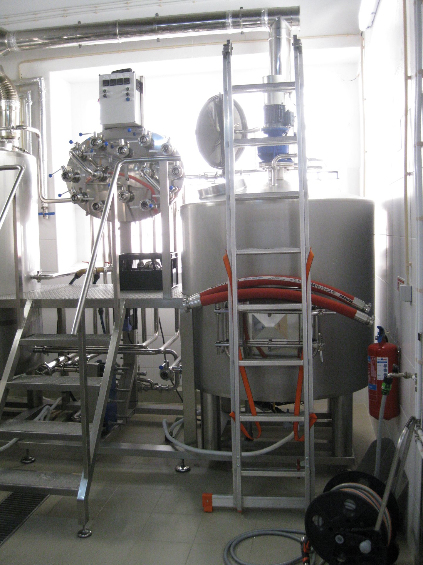 Tanque de brassagem (Cerveja Lince)